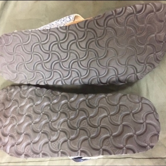 BIRKENSTOCK PAPPILIO COTTAGECORE BLUE WHT Sandals - Picture 6 of 8